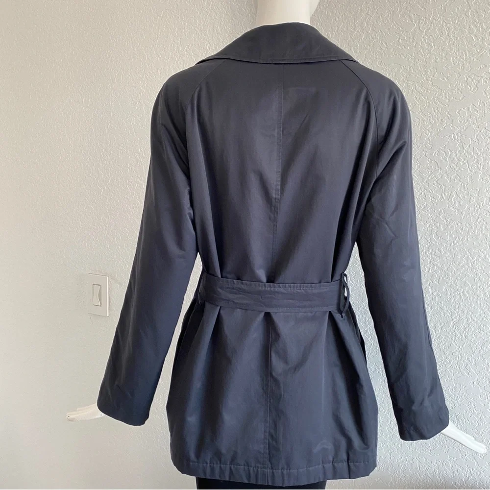 Burberry navy double breasted jacket - Picture 7 of 13